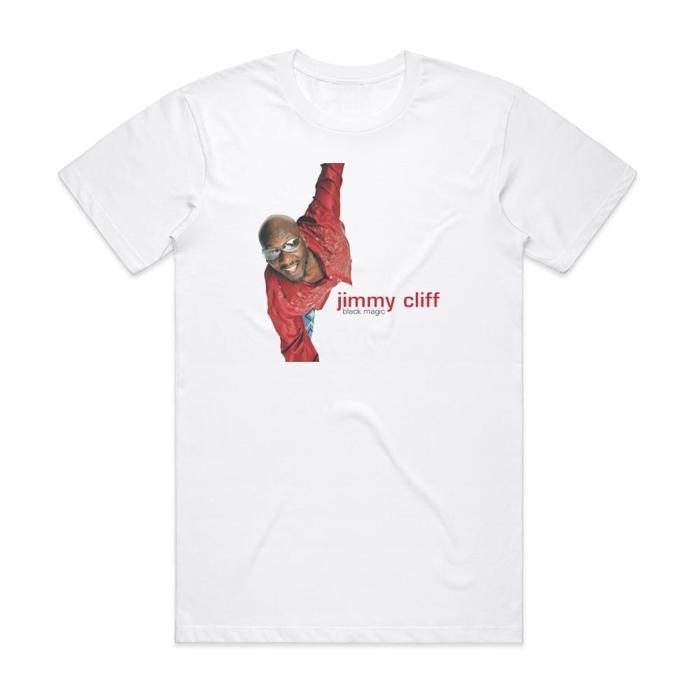 Jimmy Cliff Black Magic Album Cover T-Shirt White